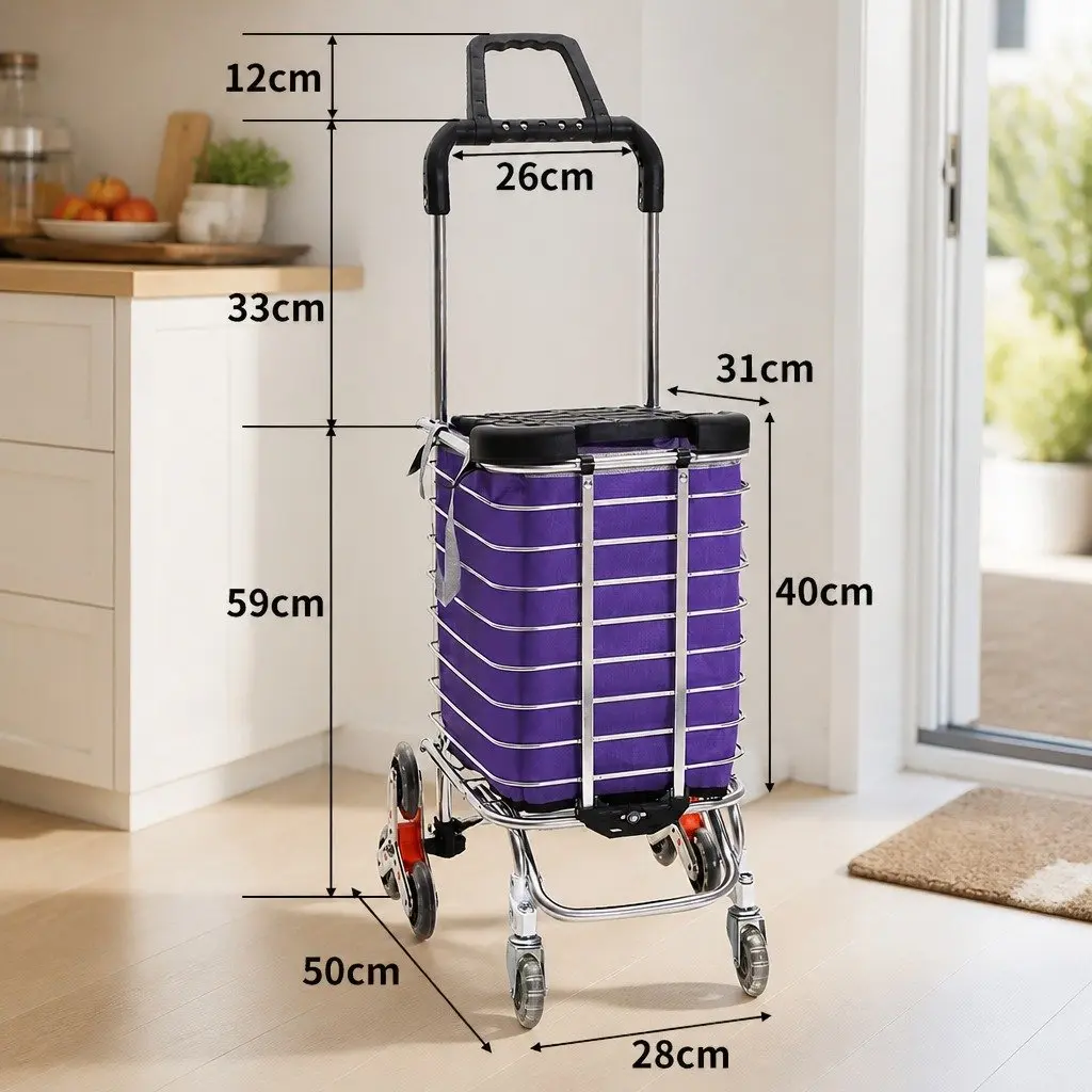 Foldable Cart for Groceries and Shopping Needs