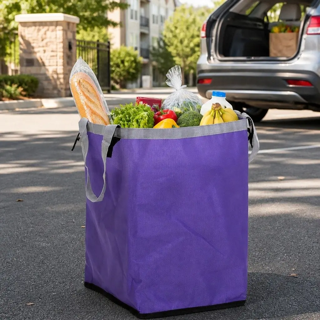 Foldable Cart for Groceries and Shopping Needs