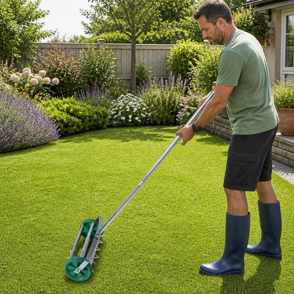 Lawn Aerator Roller for Easy Use