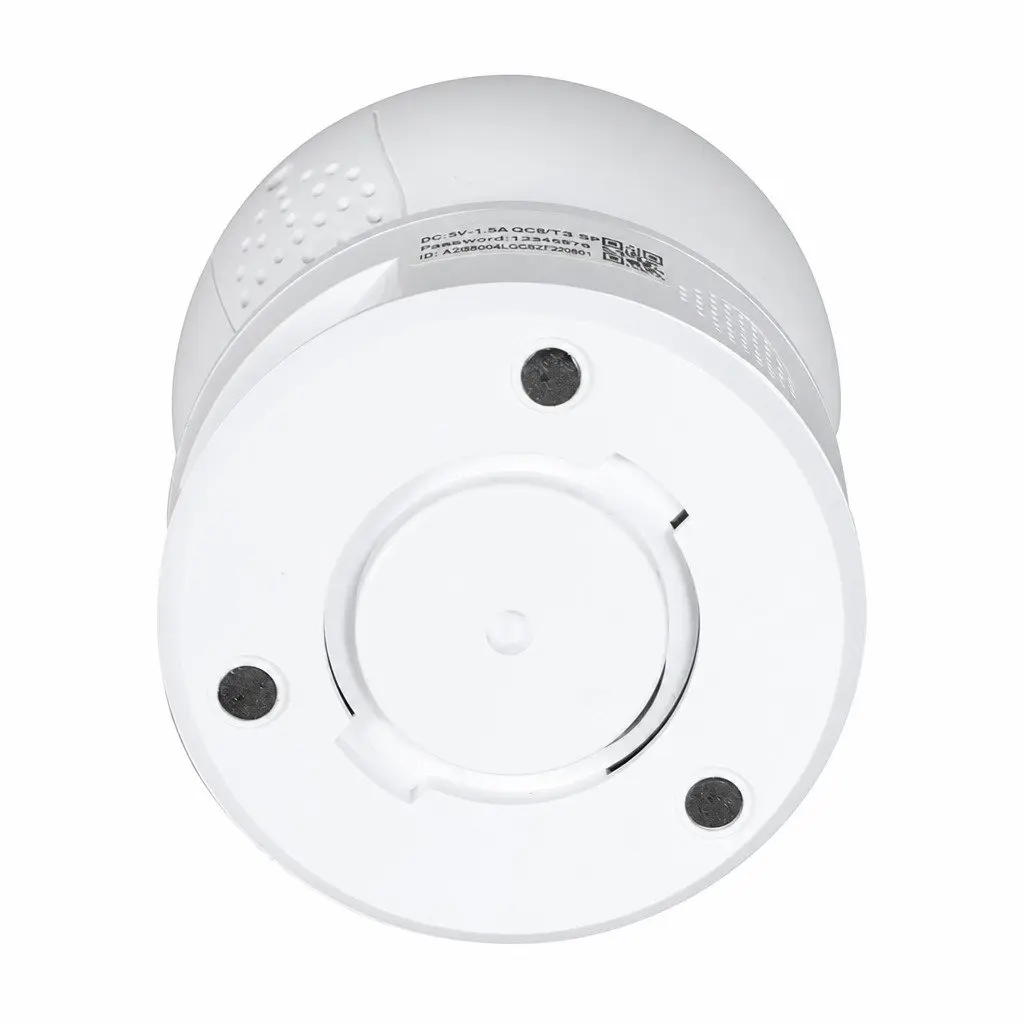 Indoor Wireless Security Camera 1080P HD Night Vision Pan Tilt Zoom White