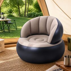 Versatile Inflatable Air Chair for Indoor and Outdoor Use