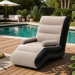 Practical Inflatable Air Chair Sun Lounger for Home
