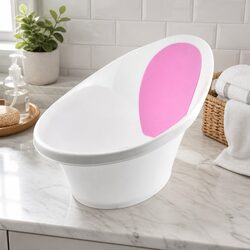 Practical Pink Baby Bath Tub for Everyday Use