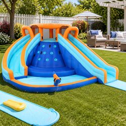 Practical Inflatable Water Park for Home Use