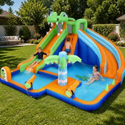 Versatile Inflatable Water Park for Summer Gatherings