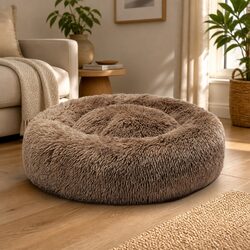 Practical Donut Pet Bed for Home Use