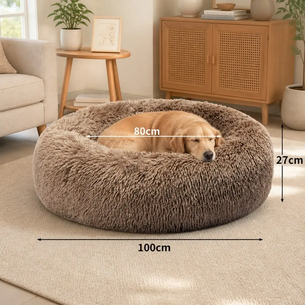 Donut Pet Bed for Home Use