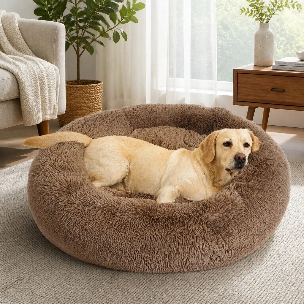 Donut Pet Bed for Home Use