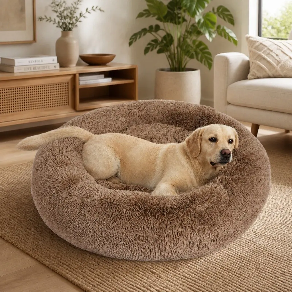 Donut Pet Bed for Home Use