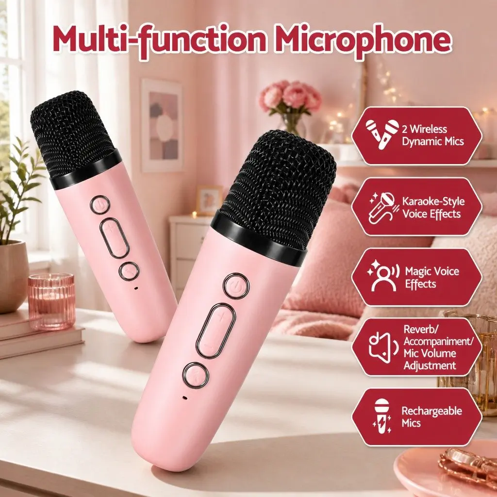 Karaoke Machine for Home and Outdoor Use