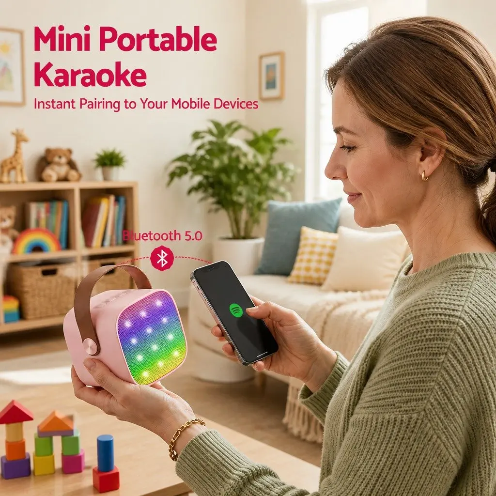 Karaoke Machine for Home and Outdoor Use