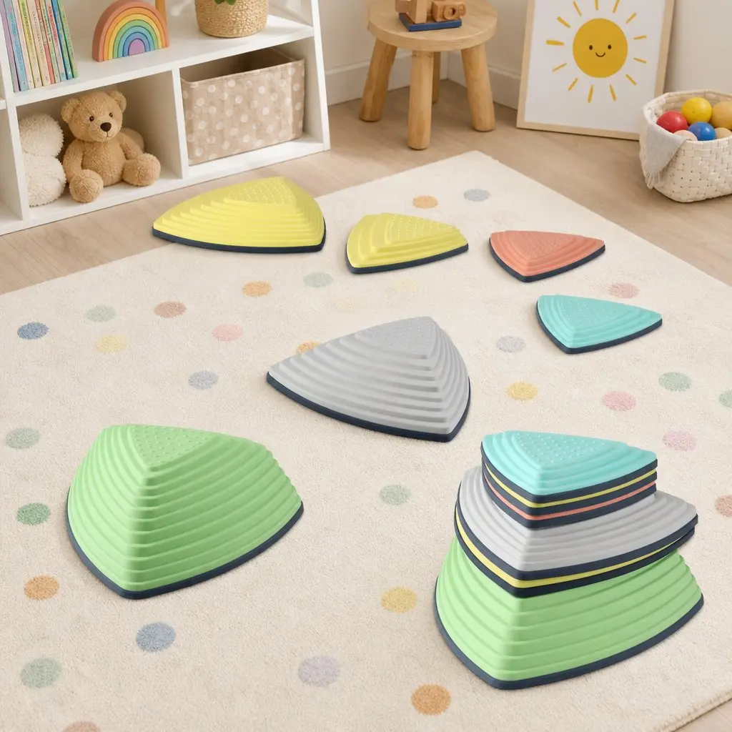 6-Piece Stepping Stone Set for Active Kids