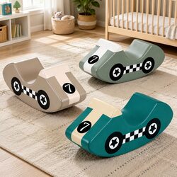 Soft Foam Climbing Blocks 3Pcs for Indoor Play