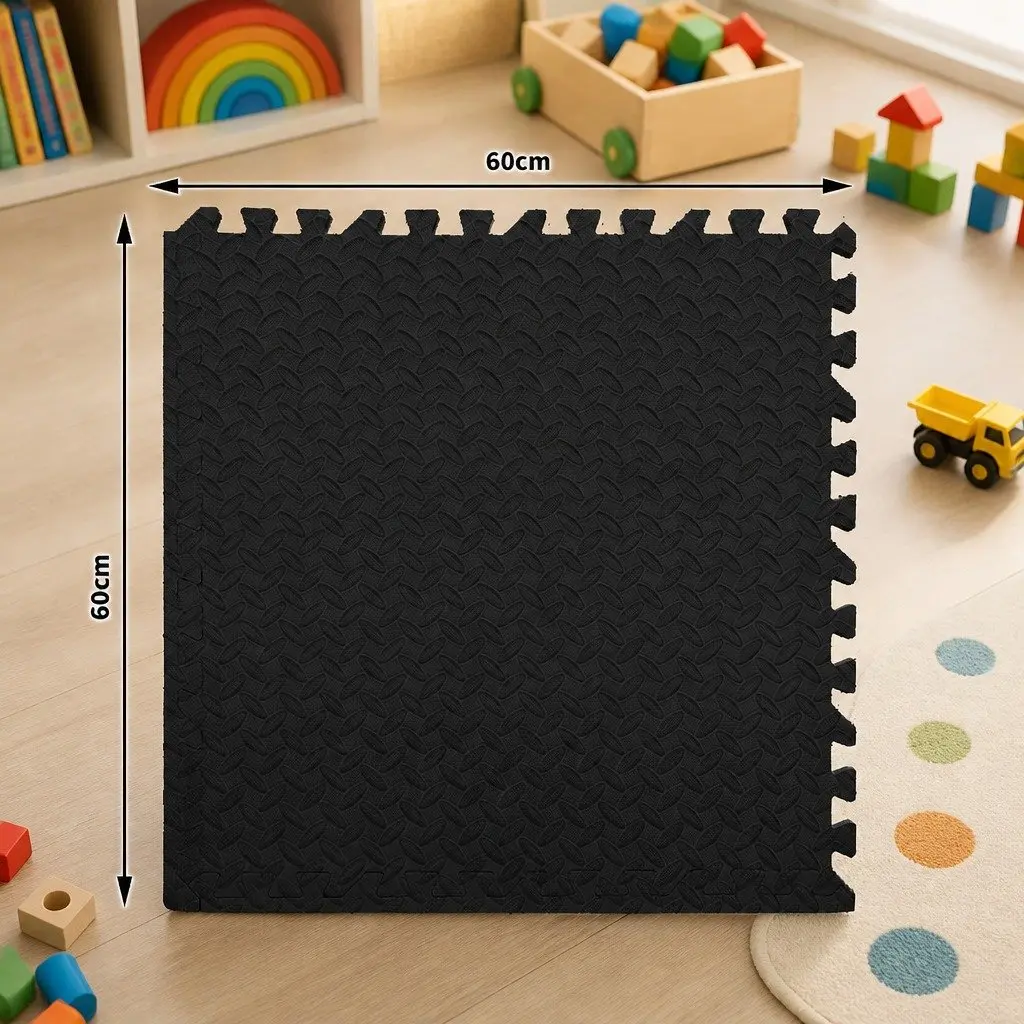 Kids EVA Foam Play Mat Floor Tiles Interlocking Soft Playmat Puzzle 60cm Squares