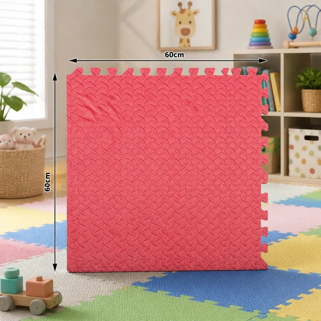 Kids EVA Foam Play Mat Tiles Soft 60cm Various Colours