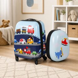 Functional Kids Luggage Set for Family Getaways