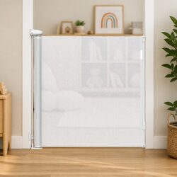 Versatile Retractable Safety Gate for Home Use