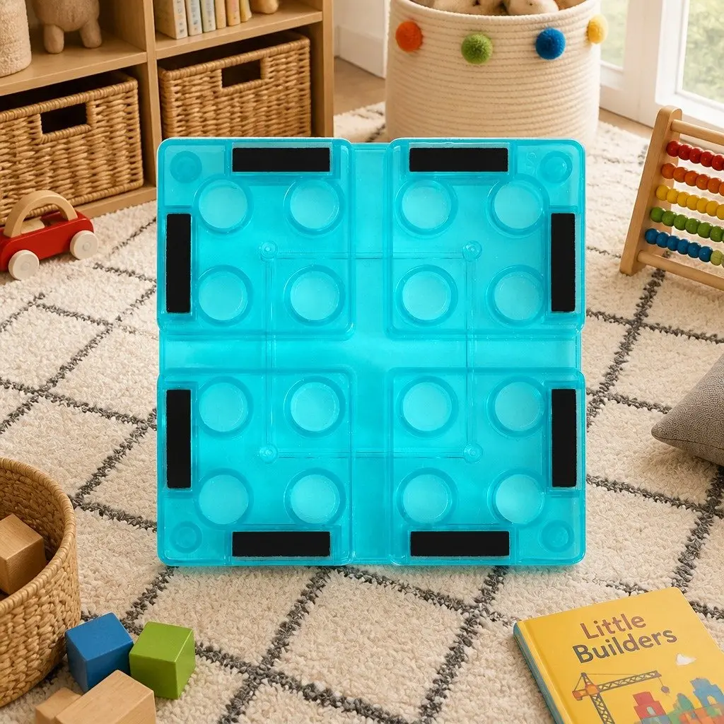 Magnetic Building Blocks Set Dinosaur Theme Educational Toy 170 Piece Multi-colour