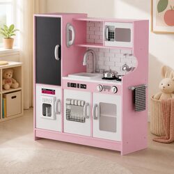 Versatile Wooden Kitchen Toy for Real-Life Play Scenarios
