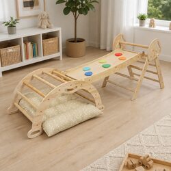 Practical Kids Climbing Toy Set for Indoor Play