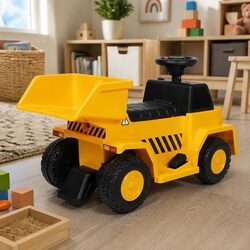 Practical Kids Ride-On Excavator for Play Areas