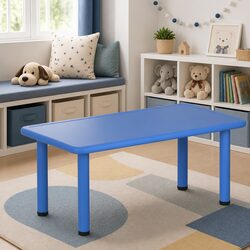 Practical Kids Activity Table for Home Use - Blue