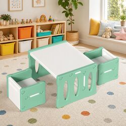 Functional Kids Table and Chairs Set for Everyday Use