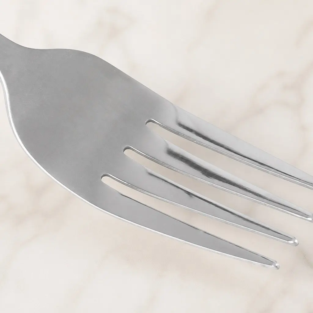 Cutlery Set 30 Pieces Stainless Steel Fork Knife Spoon Dining Tableware Silver