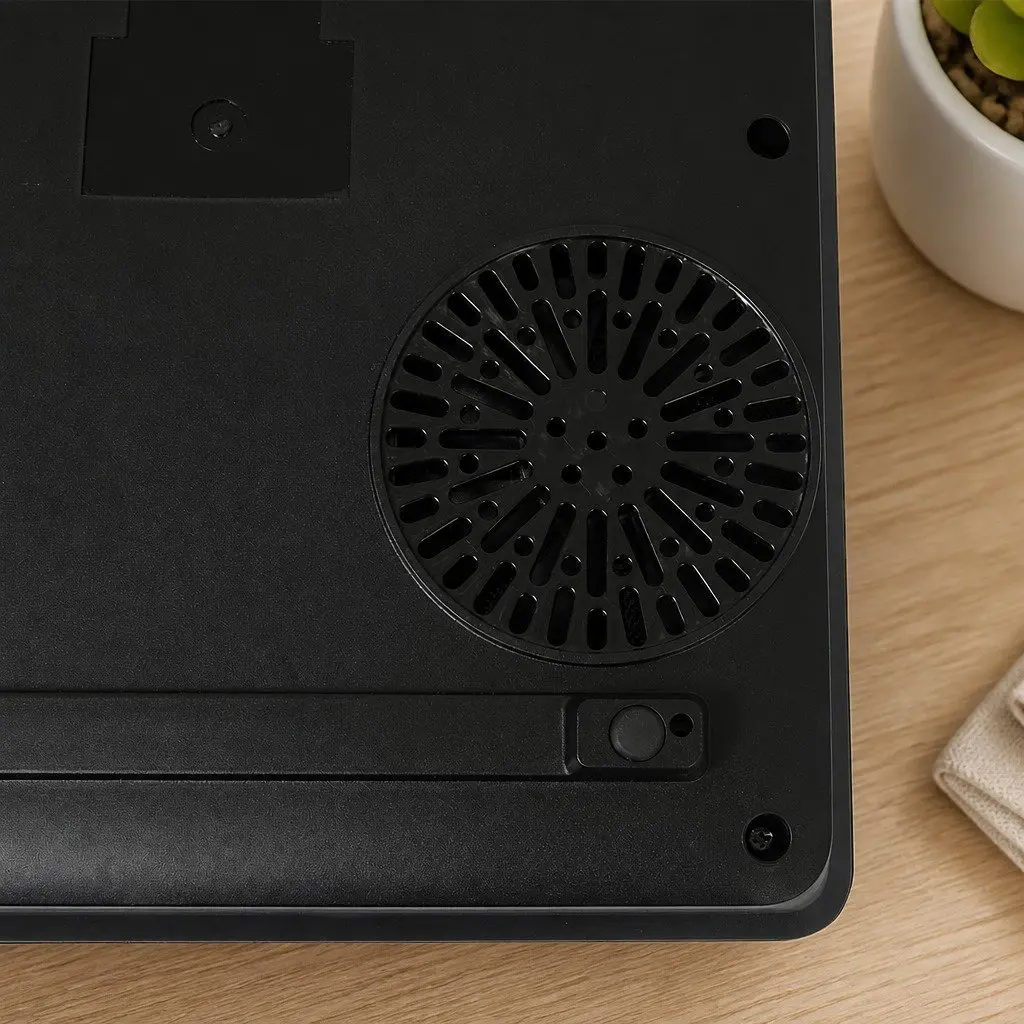 Single Burner Induction Cooktop Portable Electric Hot Plate 35cm Black