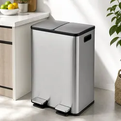 Versatile 60L Pedal Bin for Daily Household Use