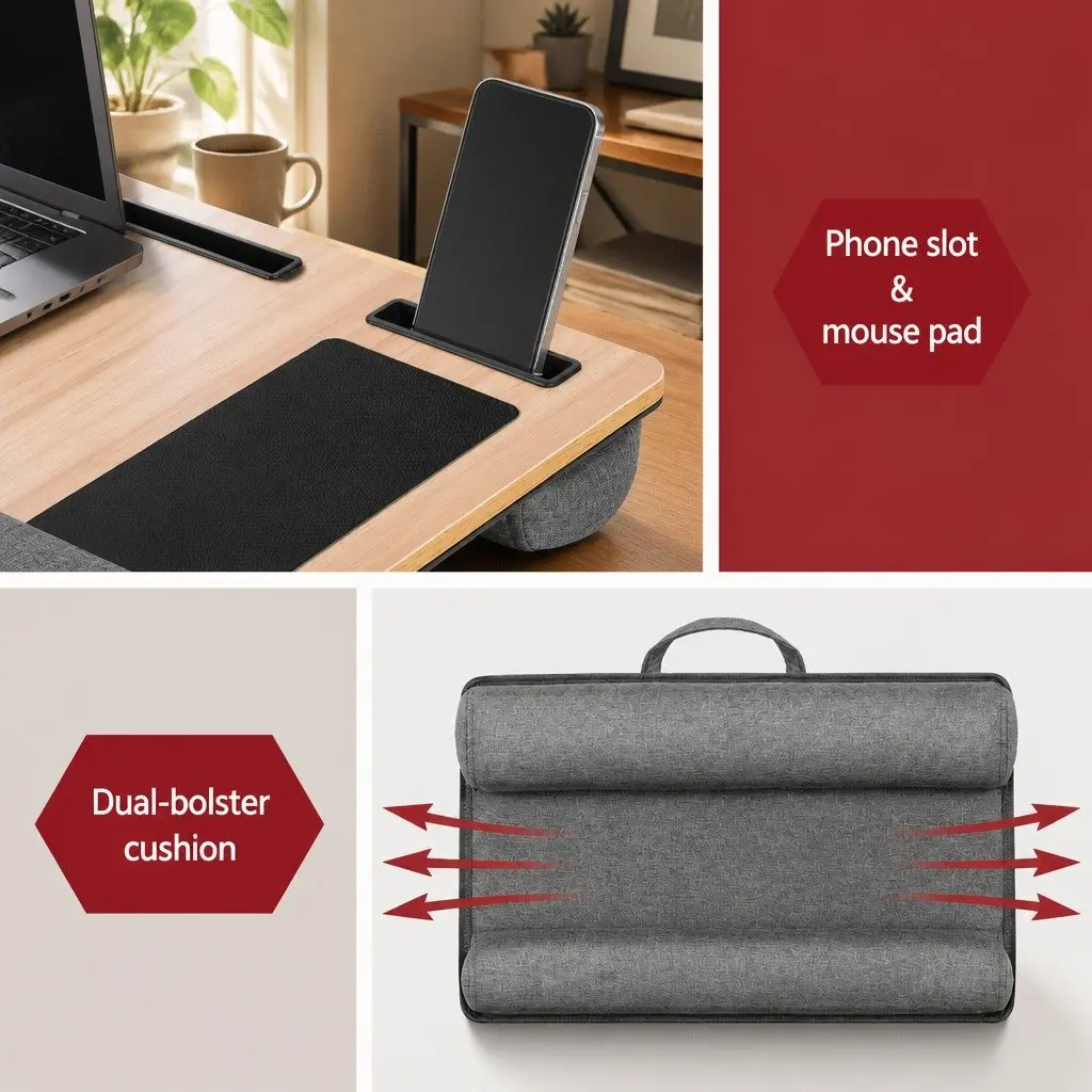 Lap Desk for Home and Outdoor Use