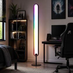 Versatile 1.18M RGB LED Floor Lamp for Any Corner