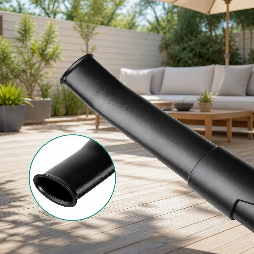 Cordless Leaf Blower 20V Lithium Battery Lightweight Black 2-Speed Nozzle