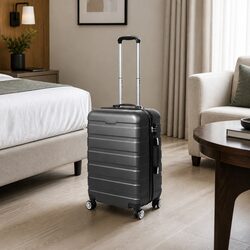20 Inch Carry On Luggage Case Lightweight Travel Suitcase Spinner Wheels Handle