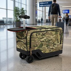 Practical Electric Riding Luggage for Effortless Travel