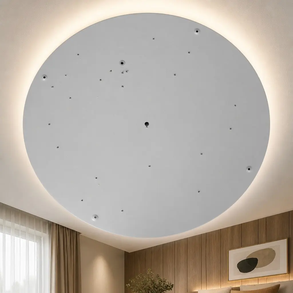 LED Ceiling Light Panel 36W Ultra-Thin Flush Mount 50cm Cold White