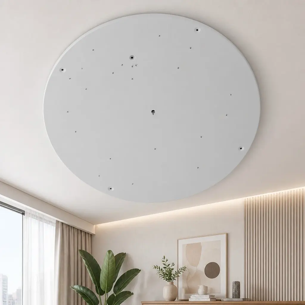 LED Ceiling Light 36W 3-Colour Ultra-Thin 5CM Round Flush Mount Warm Neutral