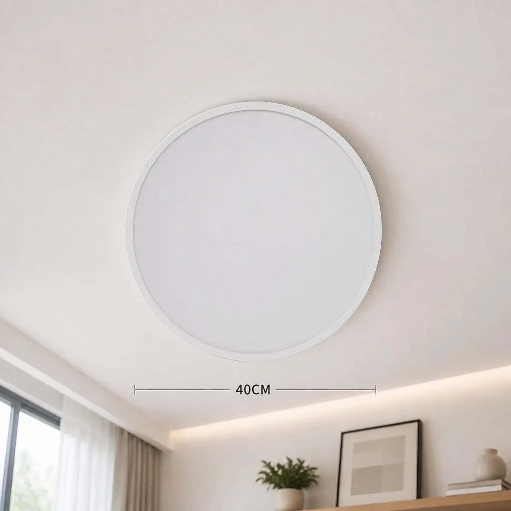 LED Ceiling Light 60W 3-Colour Temperature White Round Flush Mount Fixture