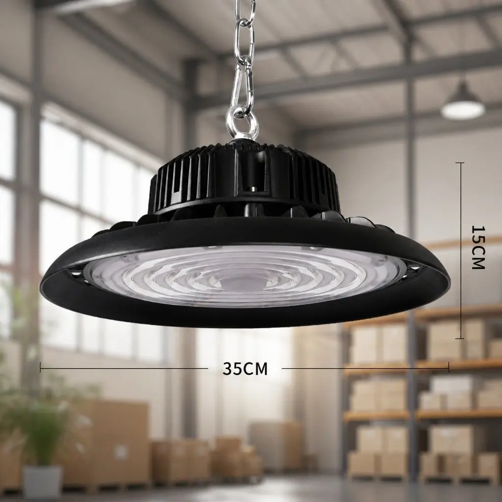 UFO High Bay LED Light 200W Commercial Warehouse Workshop Gym Bright Lighting
