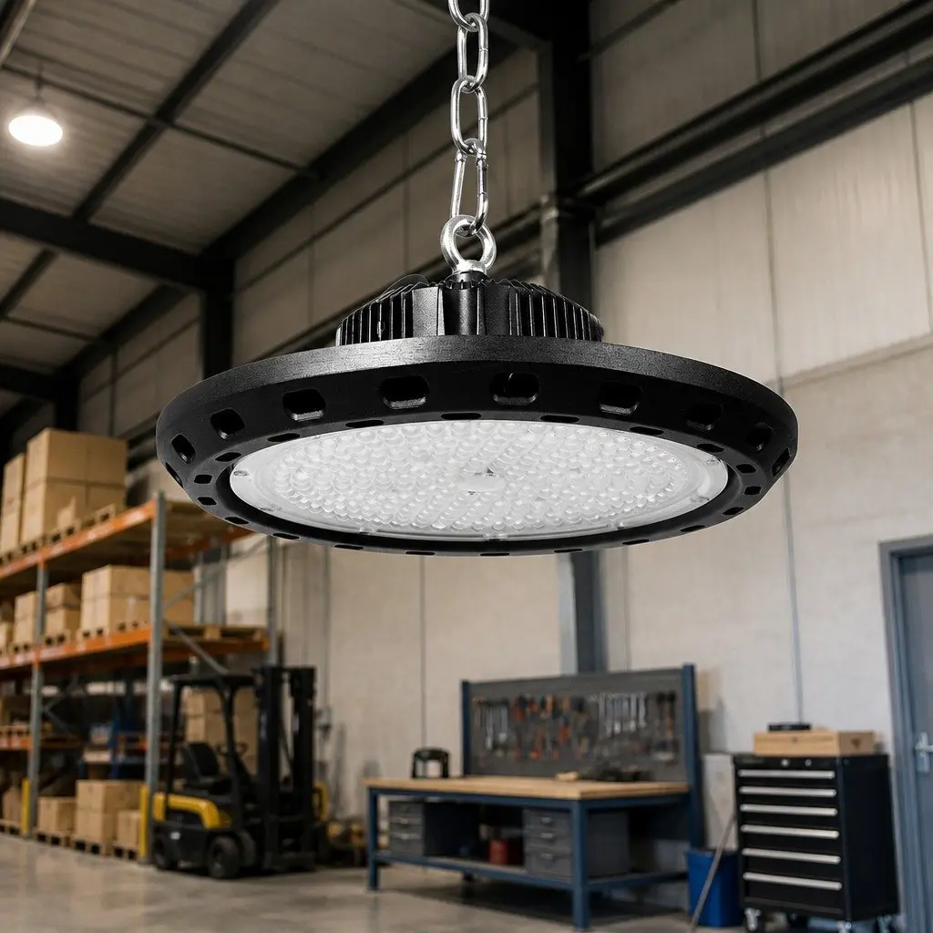 UFO High Bay LED Light 200W Commercial Warehouse Workshop Gym Bright Lighting