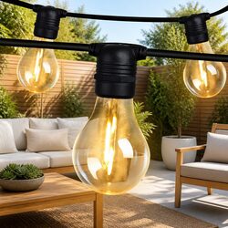 59m Festoon String Lights Outdoor Wedding Garden Party Christmas Decorations