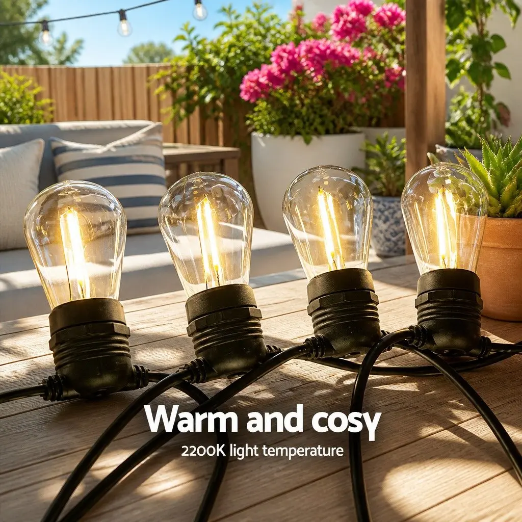 86m Festoon String Lights for Outdoor Use