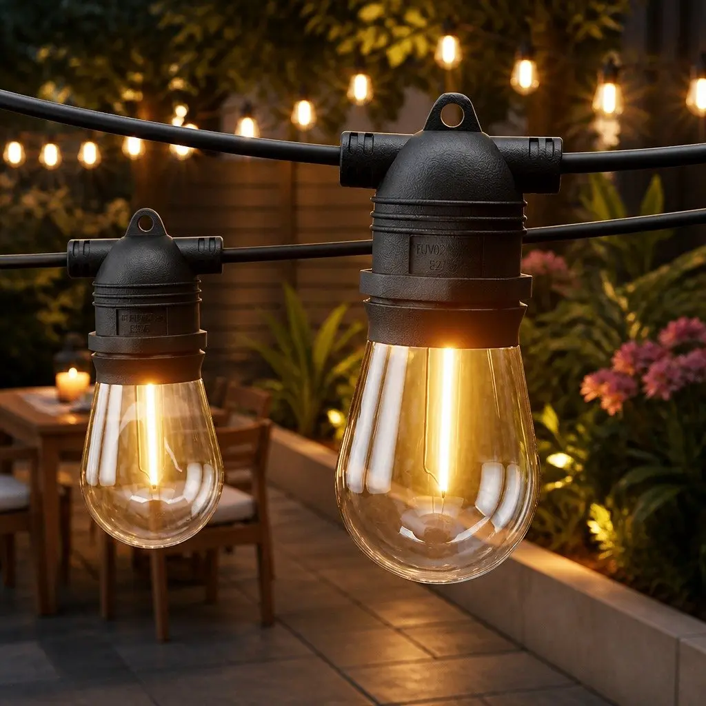 46m Festoon Lights for Home Celebrations