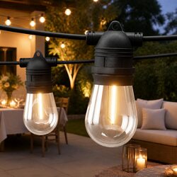 Practical 64m Festoon String Lights for Various Events