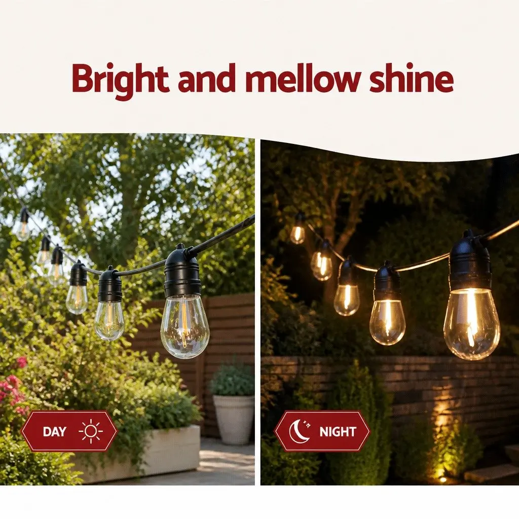 73m Festoon Lights for Home and Gatherings
