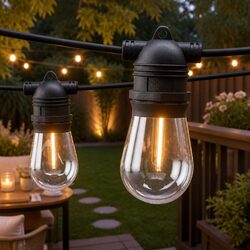 Ideal for Celebrations: 82m Festoon String Lights