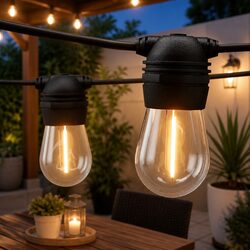 Ideal for Any Occasion: 68m Solar Festoon Lights