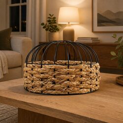 Ceiling Light Shade Pendant Woven Rope Lamp Shade Modern Bohemian Home Decor