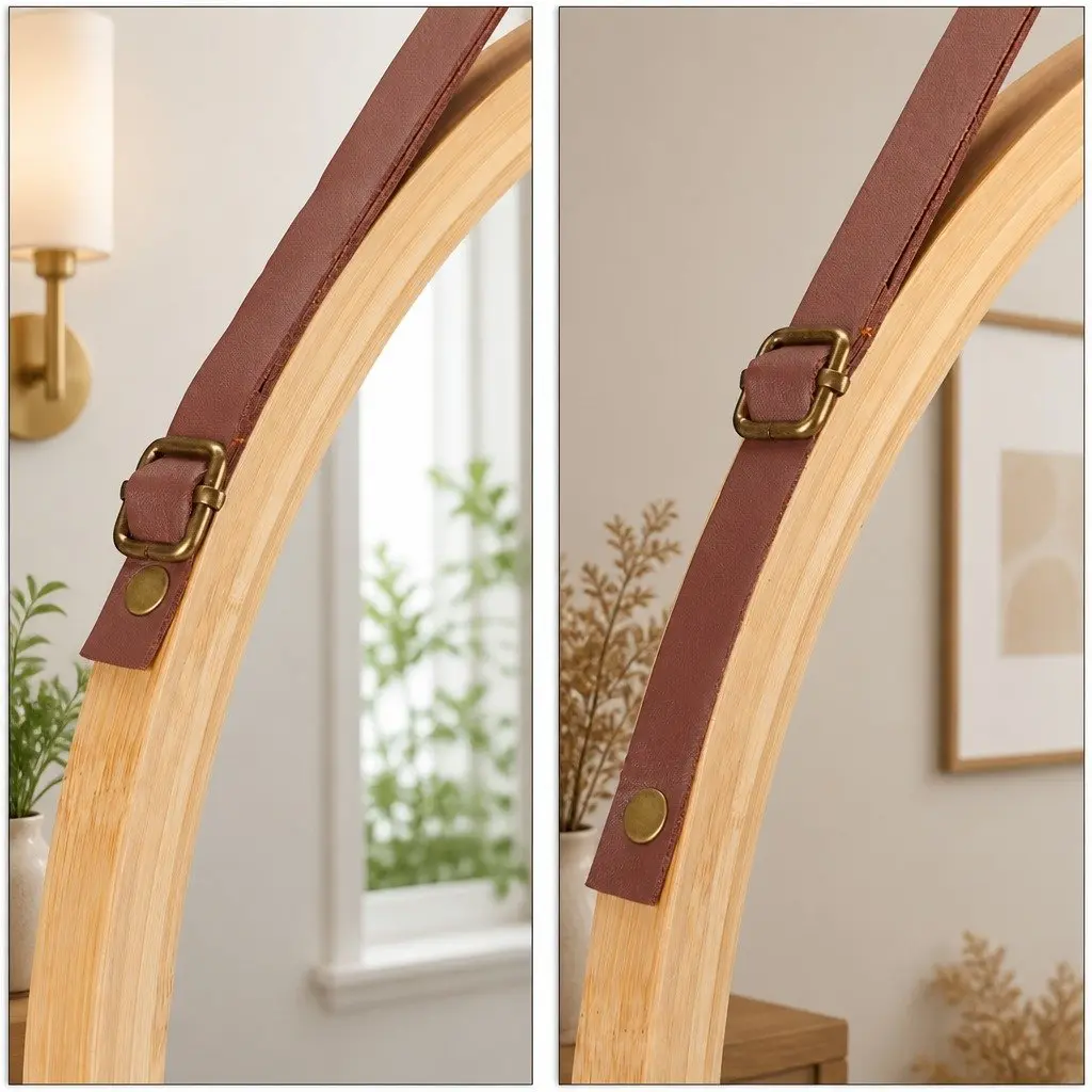 45cm Round Mirror for Home Spaces