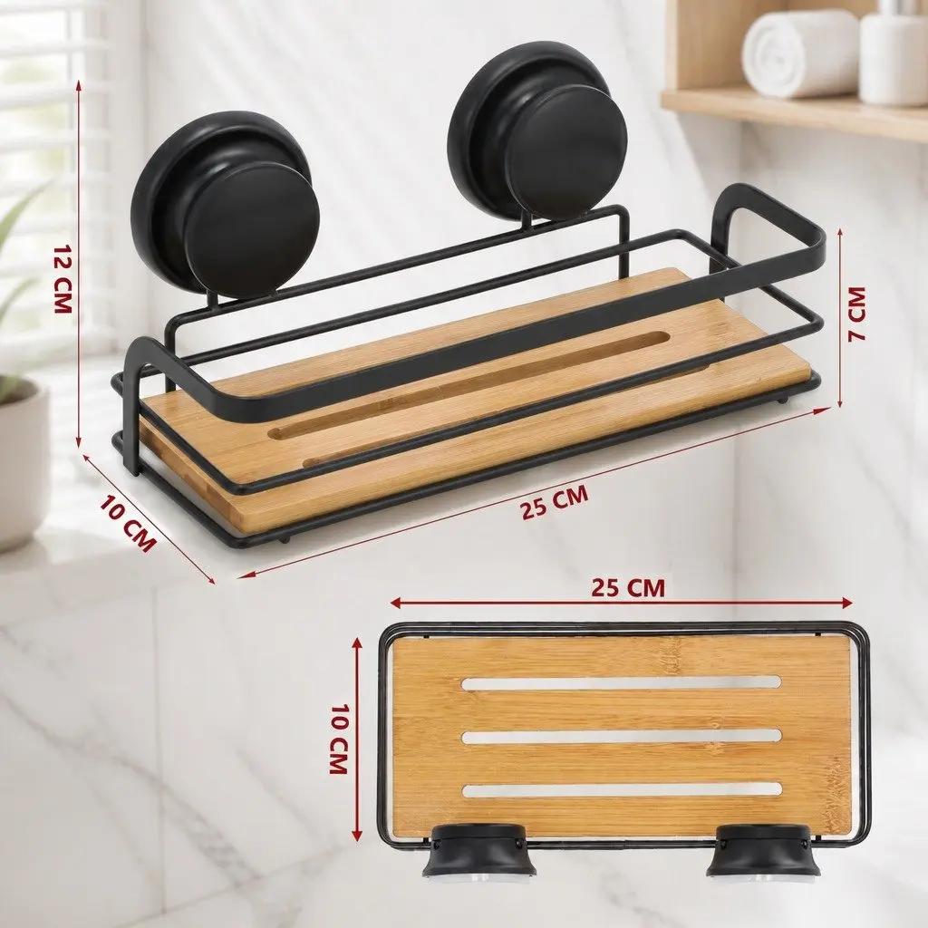 2-Tier Corner Shower Caddy for Home Use